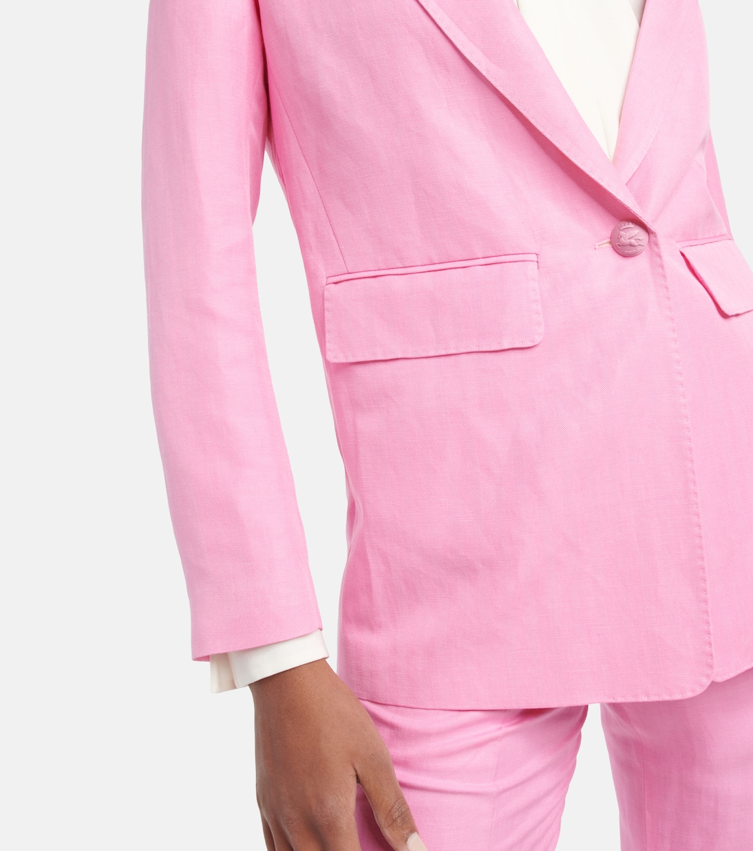 Silk and linen blazer | Etro