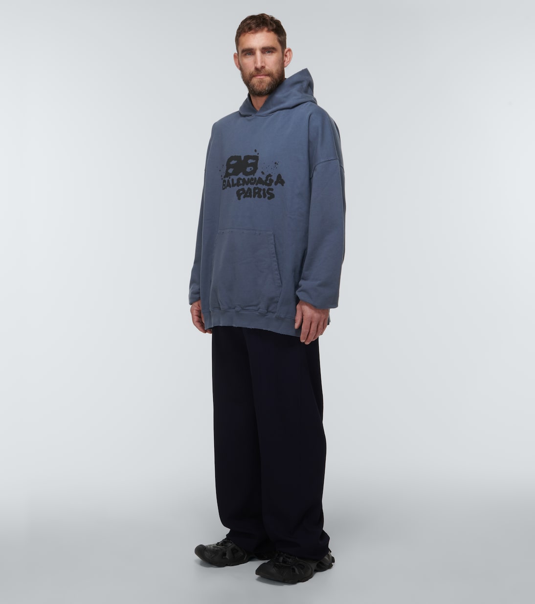 Sudadera de algodón con BB | Balenciaga