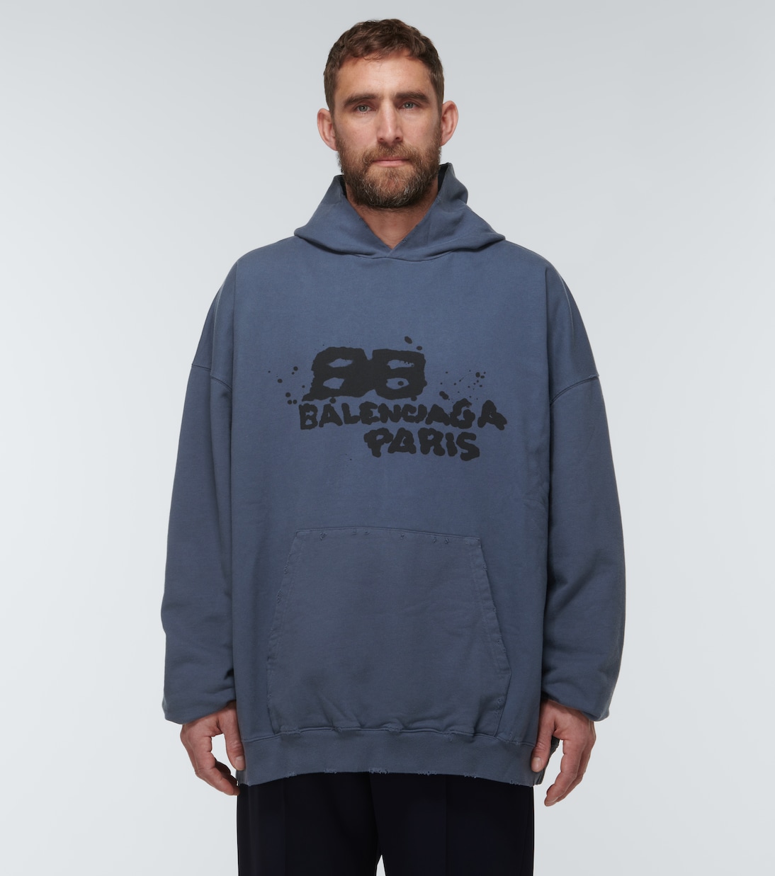 Sudadera de algodón con BB | Balenciaga