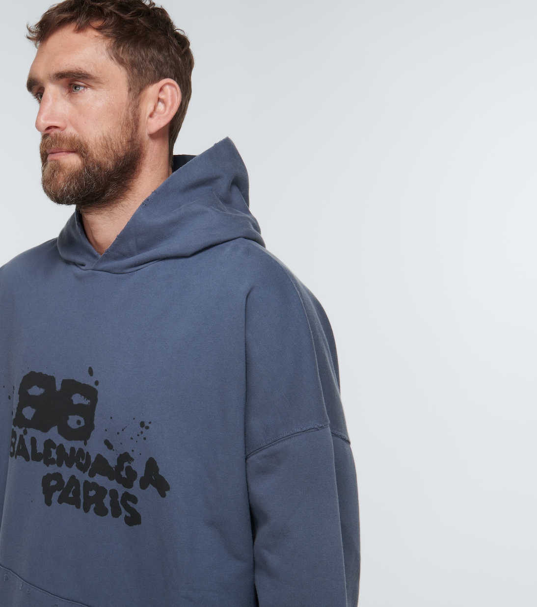 Sudadera de algodón con BB | Balenciaga