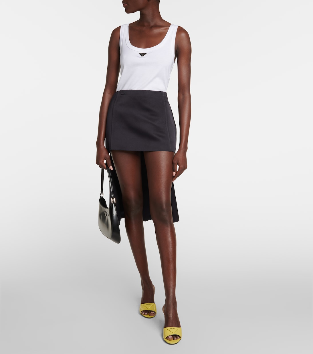 Pantoletten aus Leder | Prada