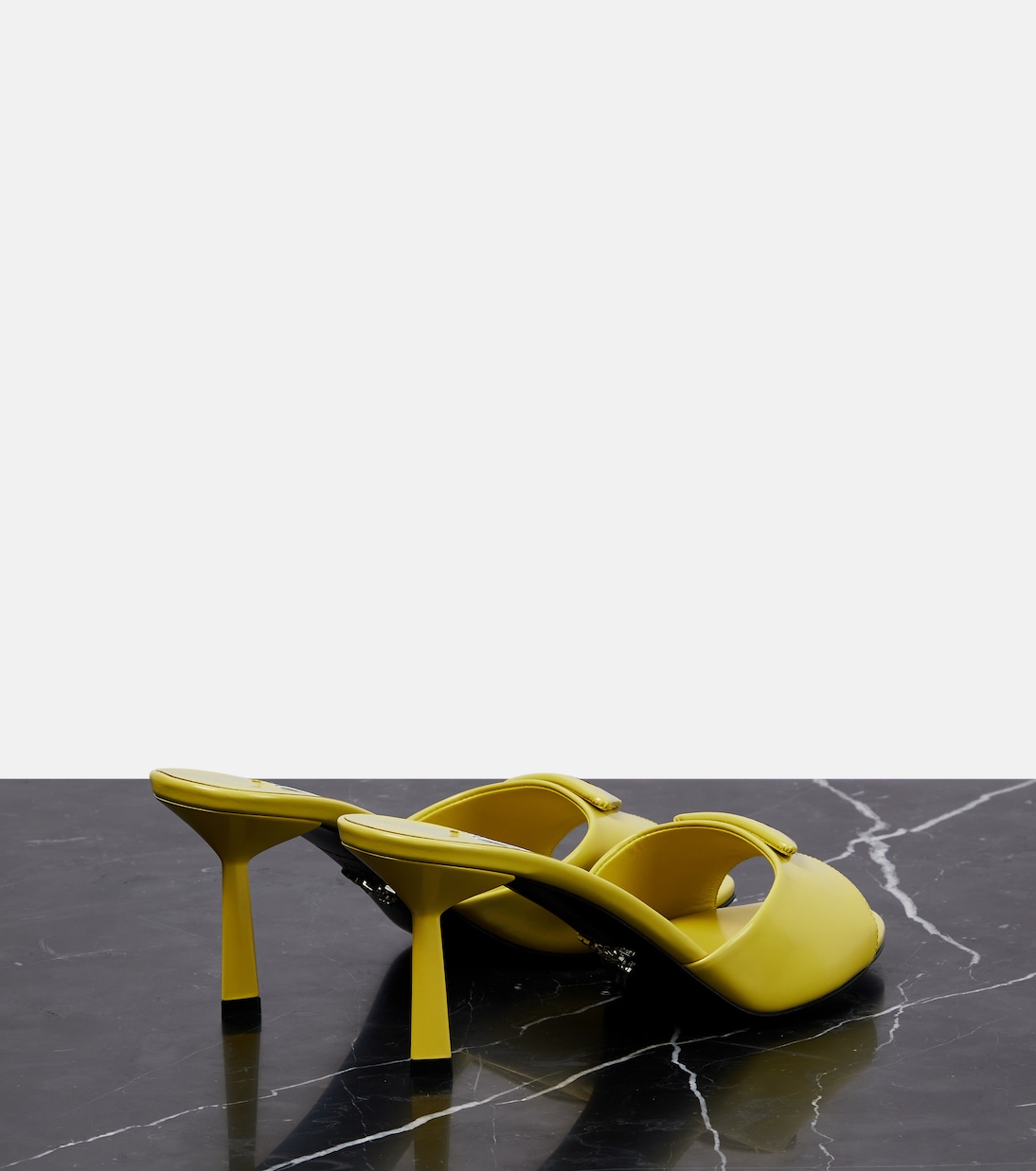 Pantoletten aus Leder | Prada