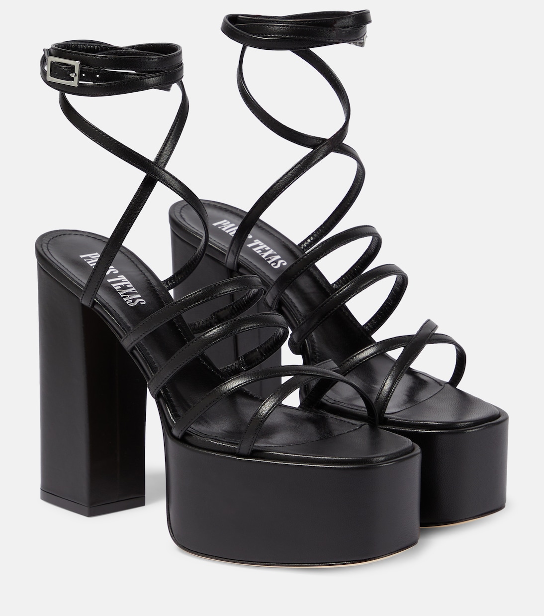 Evita embellished leather sandals | Paris Texas