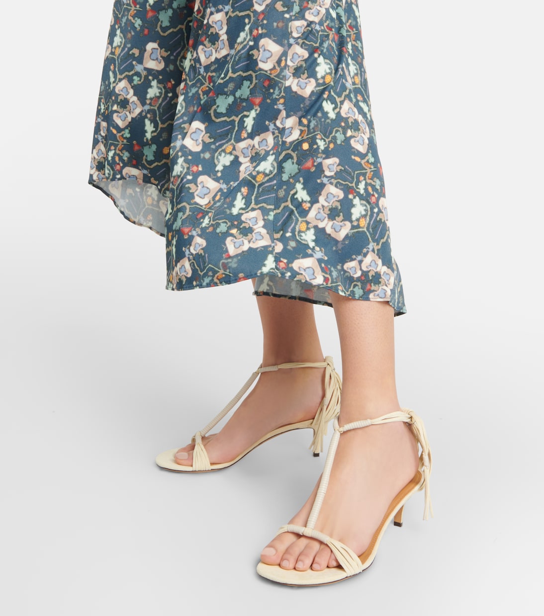 Sandalen Aatos aus Veloursleder | Isabel Marant