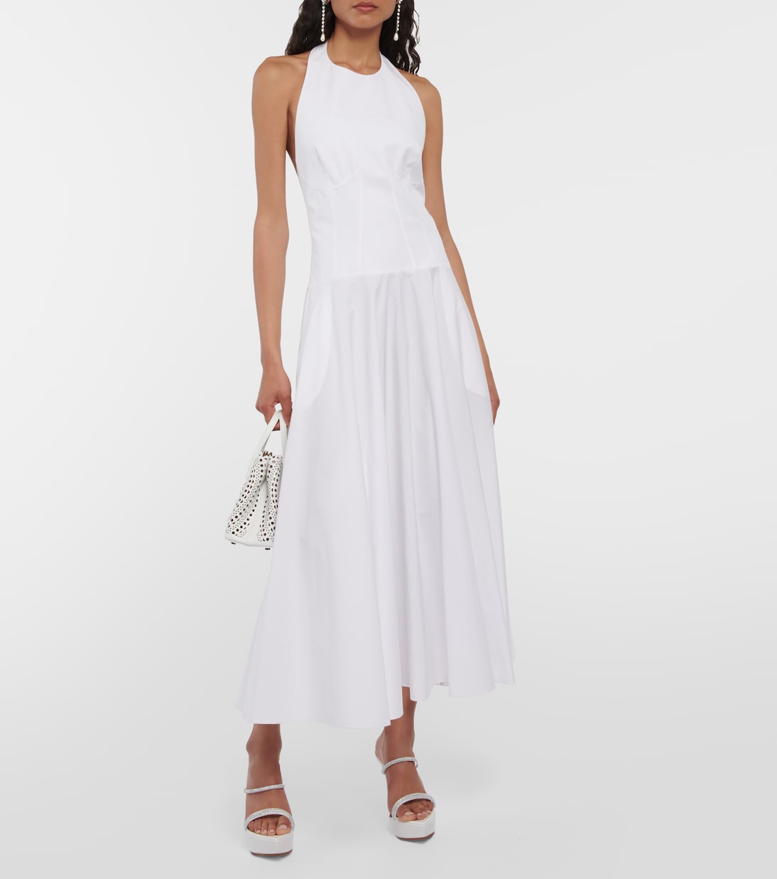 Cannes leather platform sandals | Gianvito Rossi