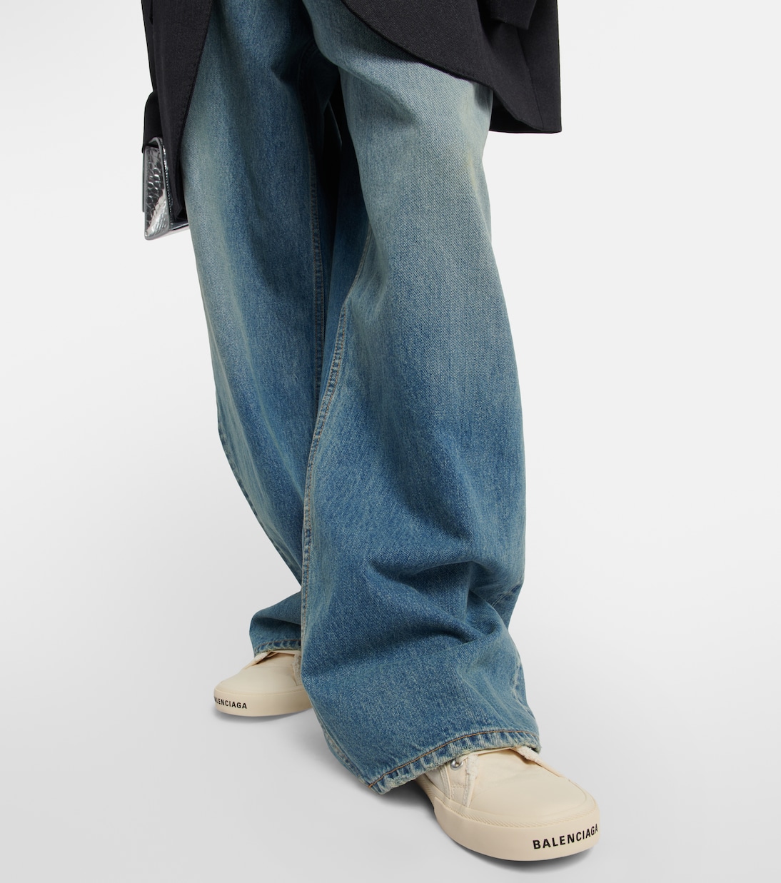 Paris low-top canvas sneakers | Balenciaga