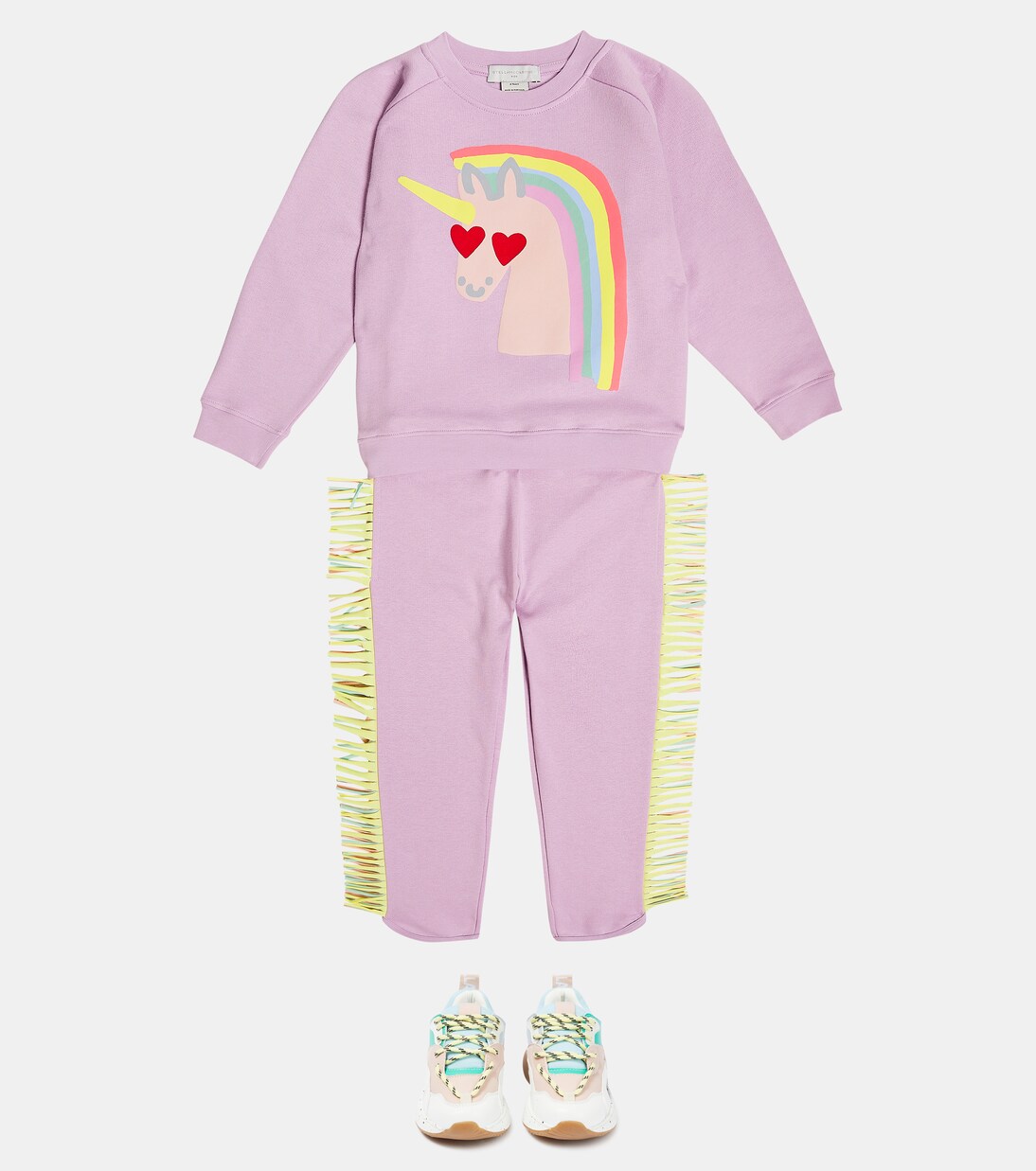 Felpa in cotone con stampa | Stella McCartney Kids