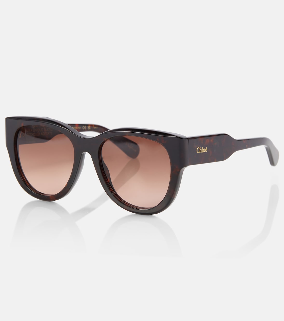 Gayia oversized sunglasses in brown Chloe Mytheresa