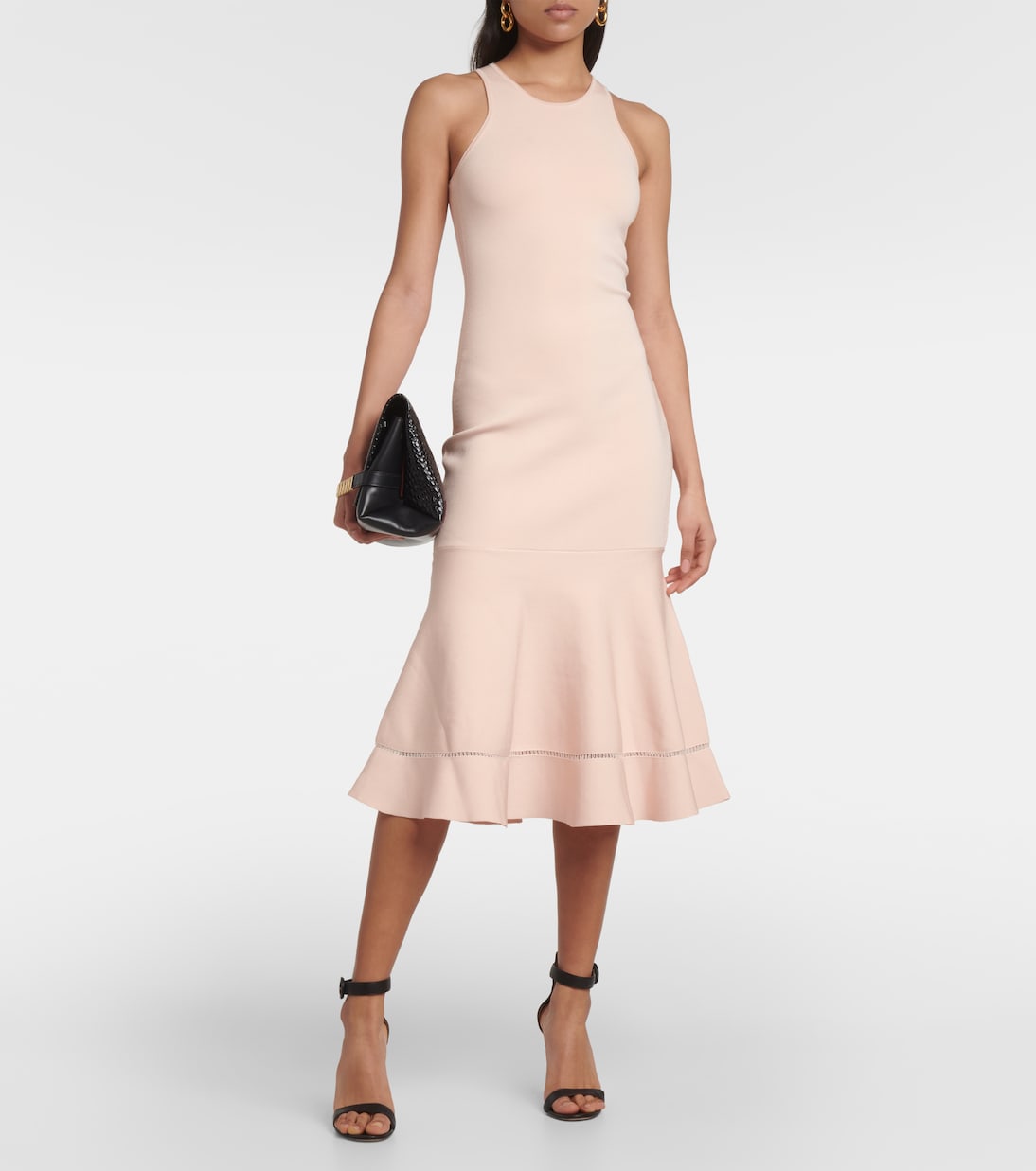 Robe midi évasée | Victoria Beckham