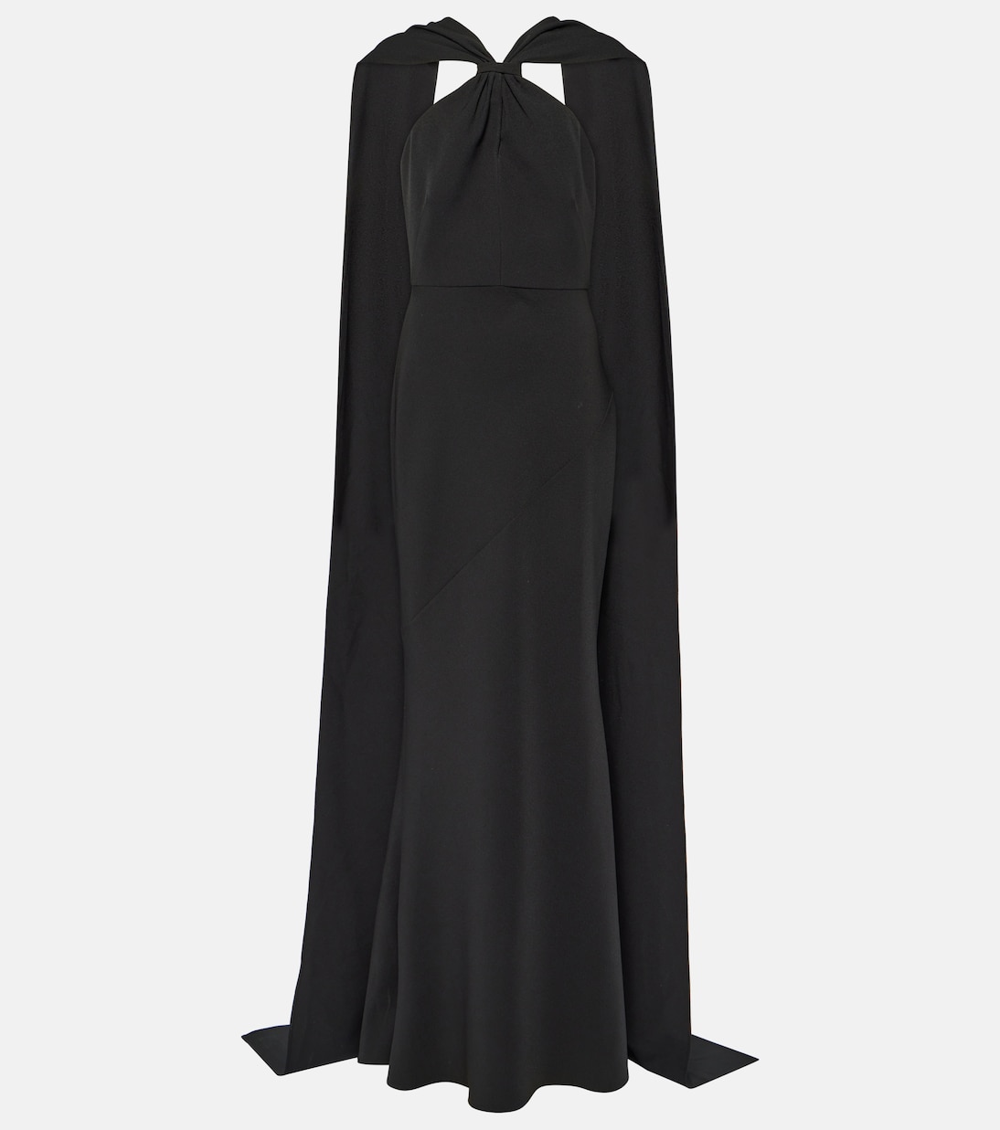 Robe Lilien aus Crêpe | Safiyaa
