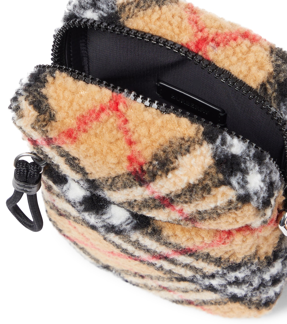 Borsa a tracolla Burberry Check in pile | Burberry Kids