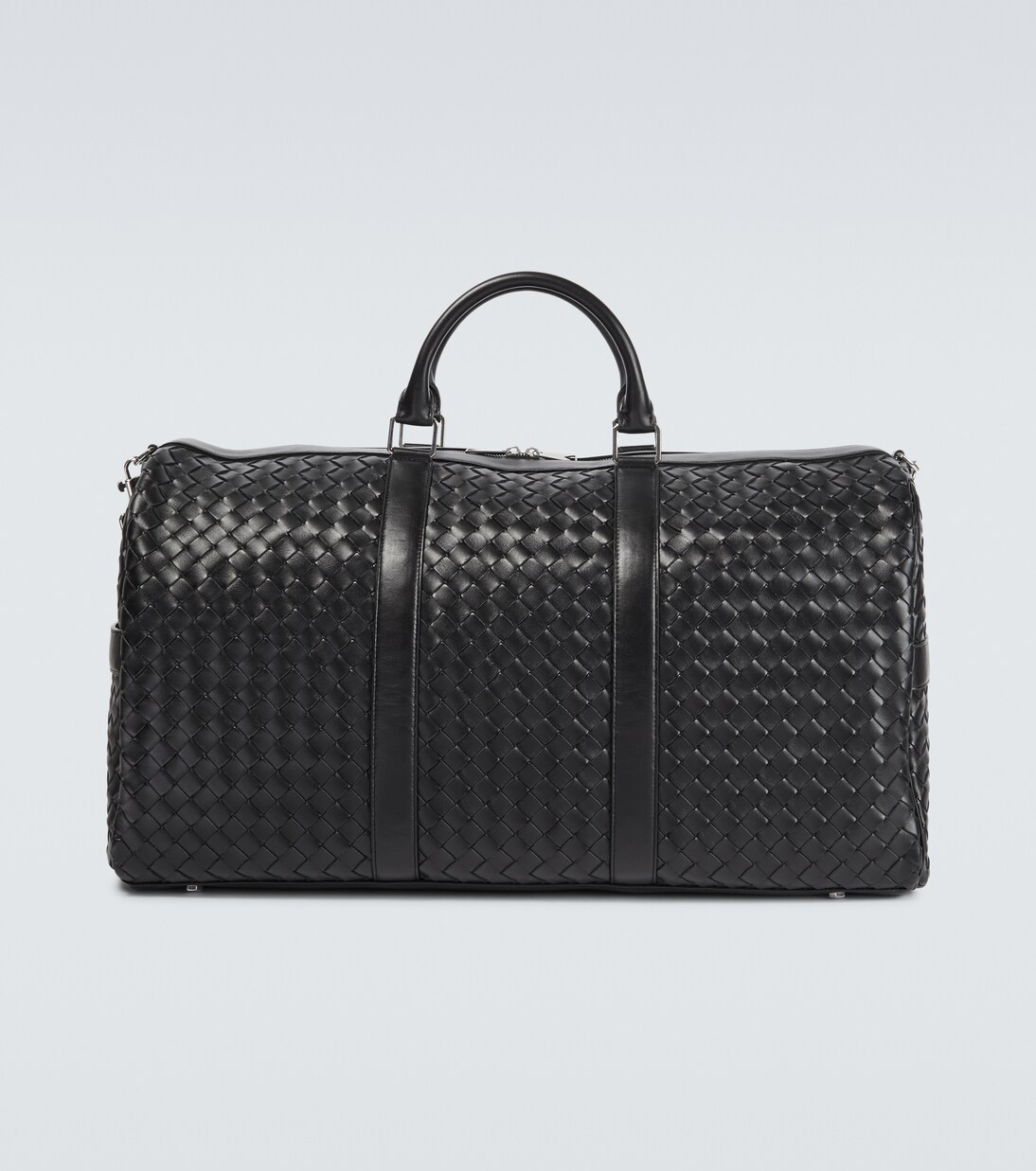Large Intrecciato leather duffel bag | Bottega Veneta