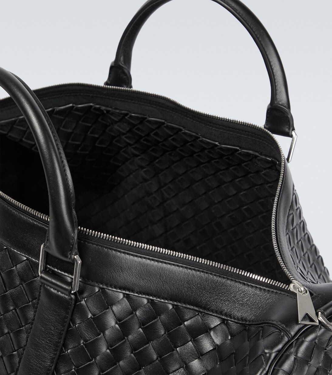 Large Intrecciato leather duffel bag | Bottega Veneta