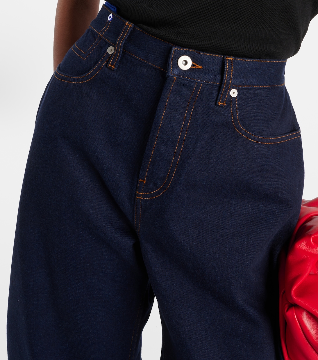 Jean ample à taille haute | Burberry