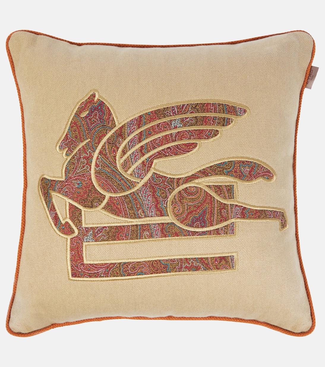 Coussin Pegaso en lin | Etro