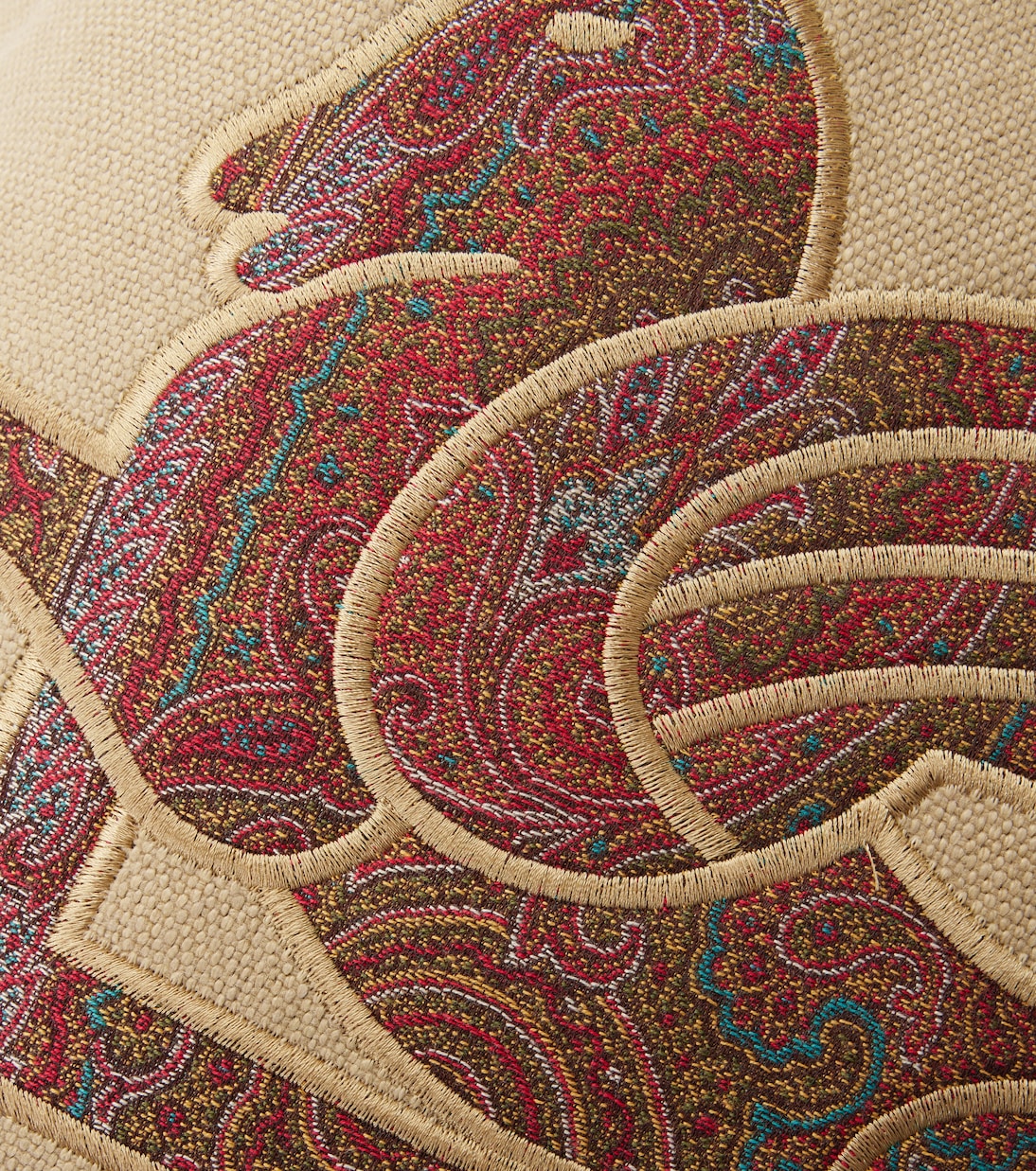 Coussin Pegaso en lin | Etro