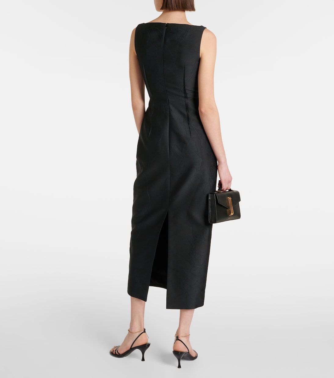 Abito midi Illyse con cut-out | Emilia Wickstead