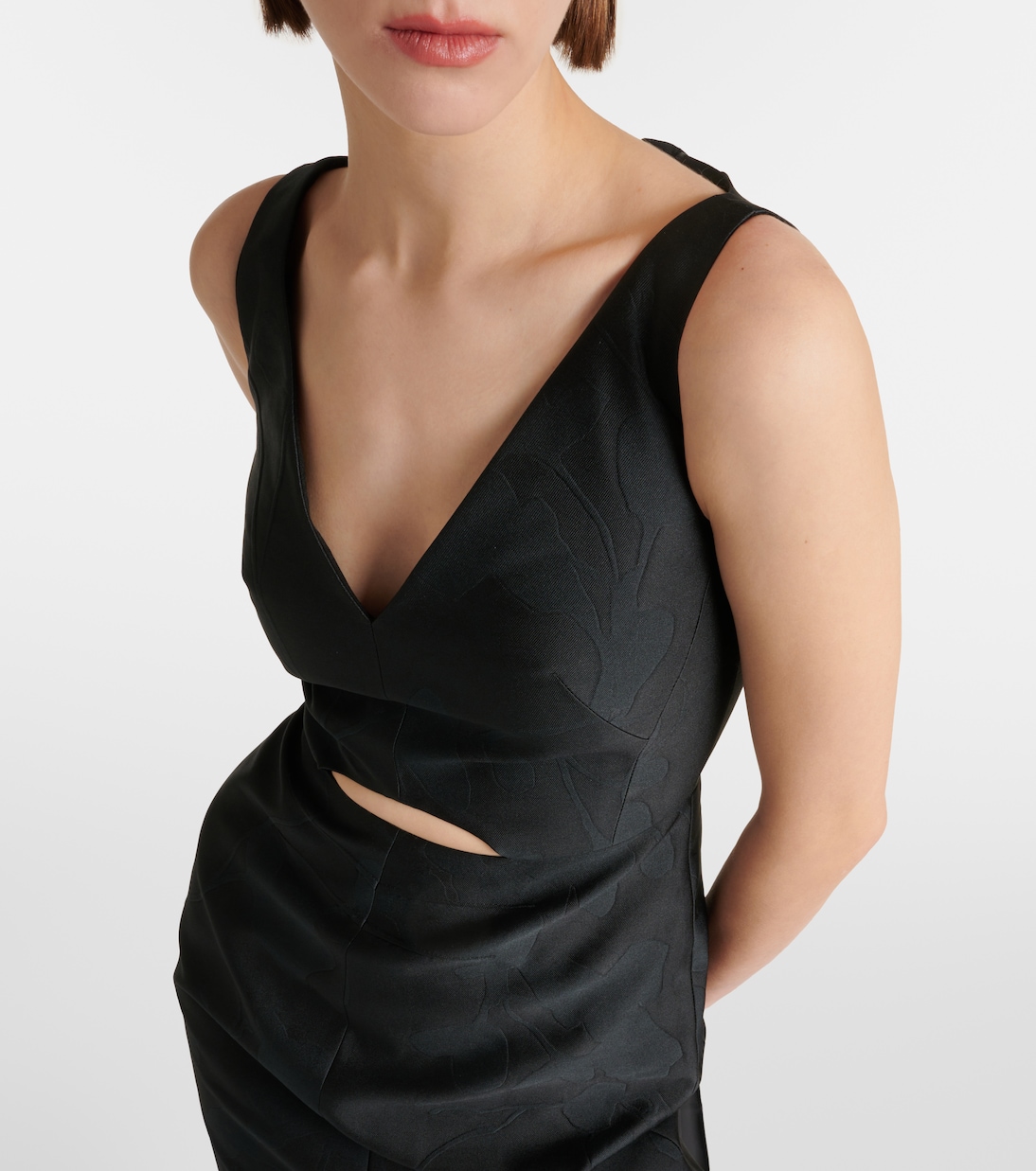 Abito midi Illyse con cut-out | Emilia Wickstead