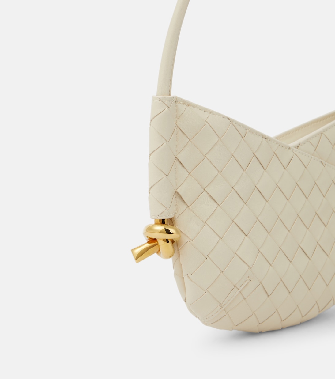 Schultertasche Solstice Baby aus Leder | Bottega Veneta