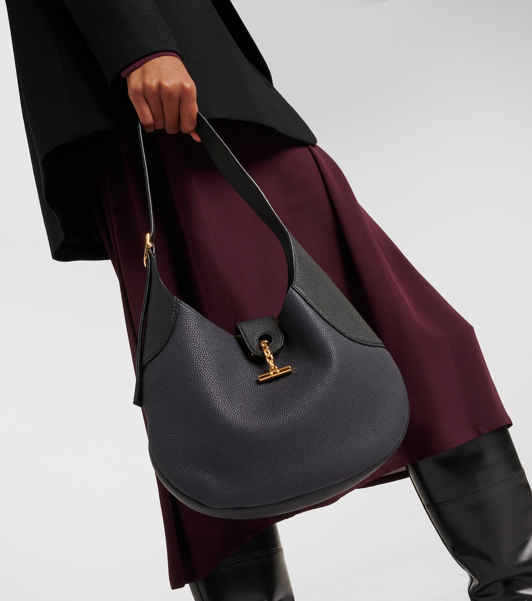 Sac Bobbin Medium en cuir | Loro Piana