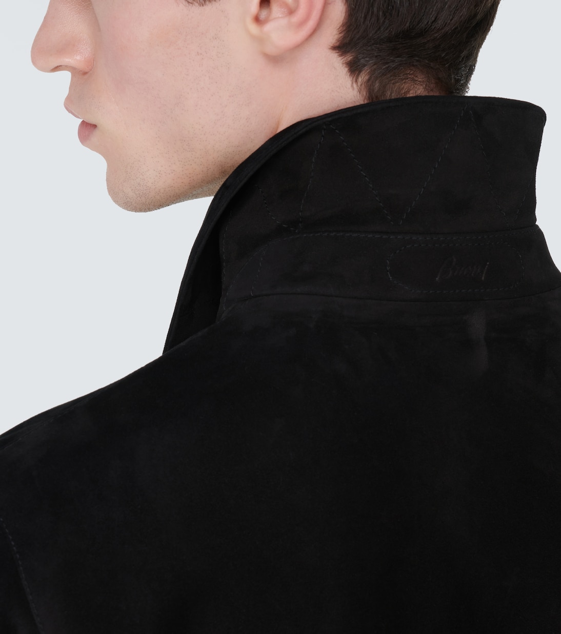 Suede blouson jacket | Brioni