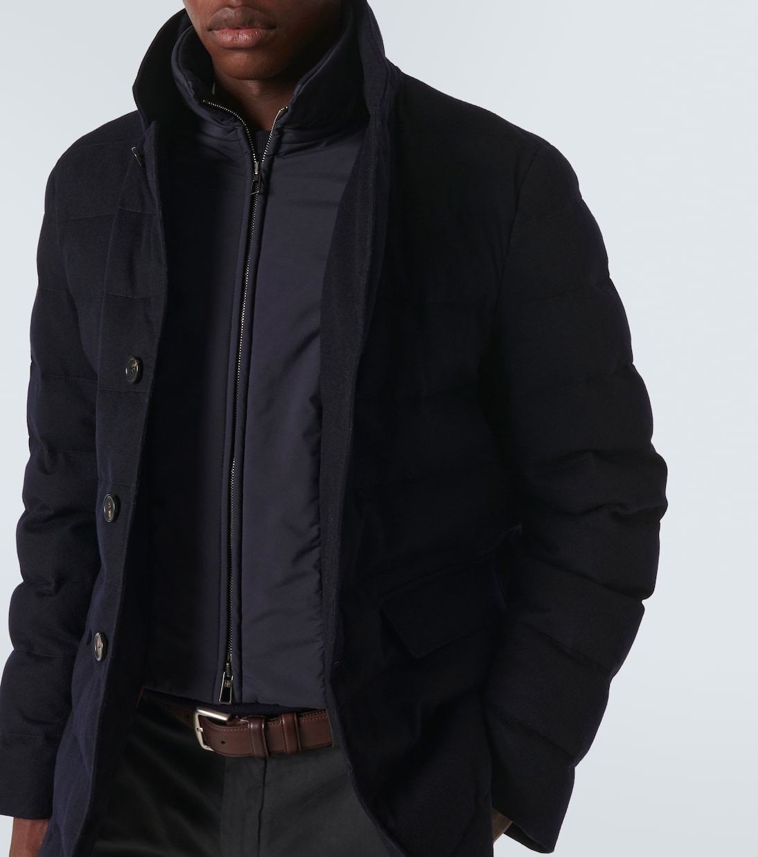 Cashmere puffer jacket | Loro Piana
