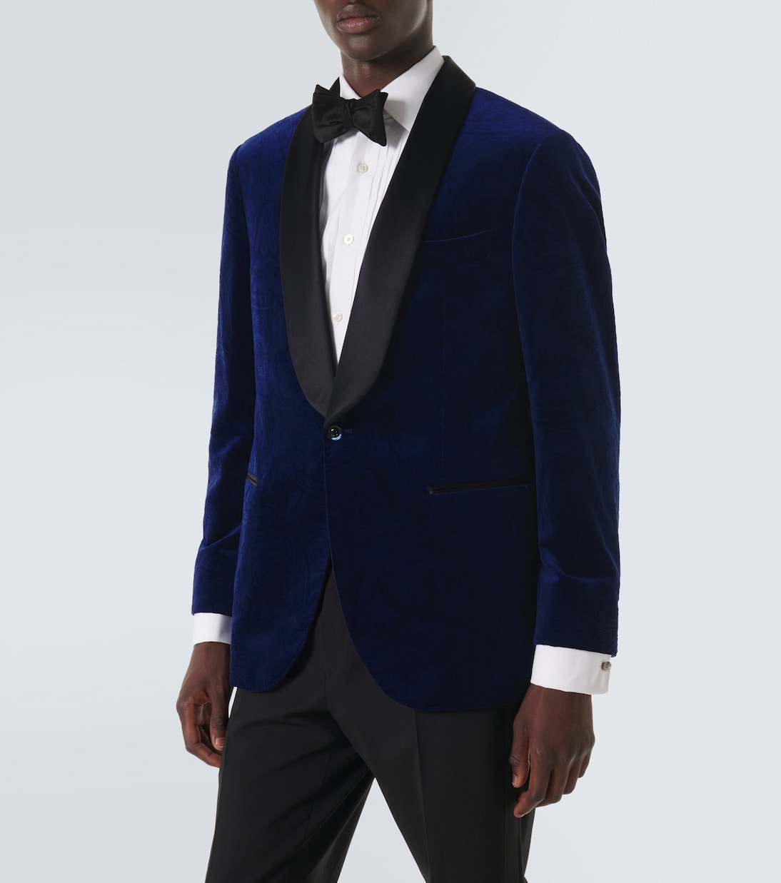 Smokingjacke aus Samt | Brunello Cucinelli