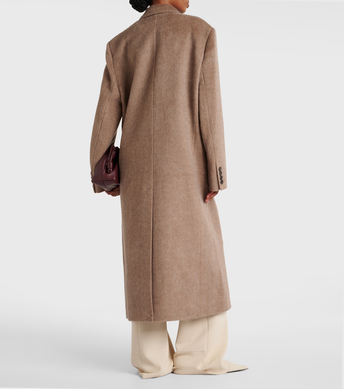 Trenchcoat Lilas aus Wolle | Joseph