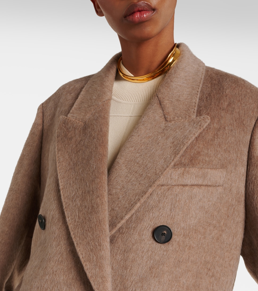 Trenchcoat Lilas aus Wolle | Joseph