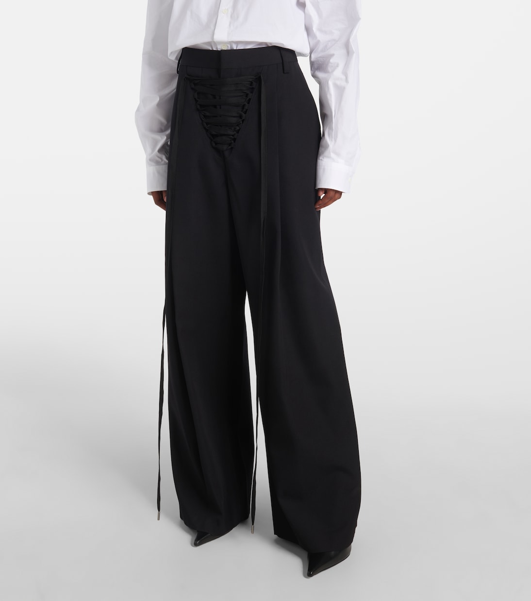 Weite Hose aus Wolle | Jean Paul Gaultier