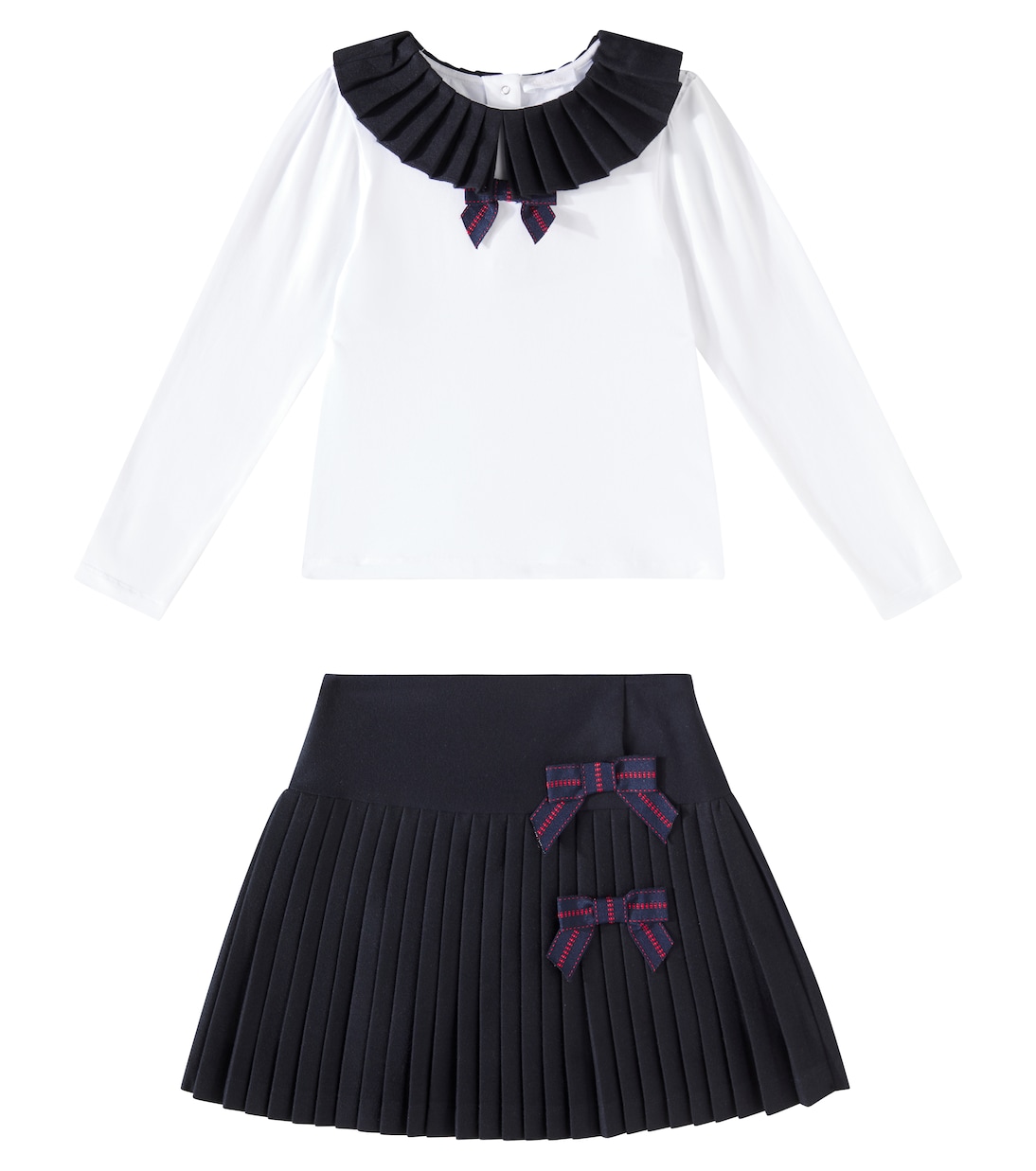Top e gonna a pieghe | Patachou