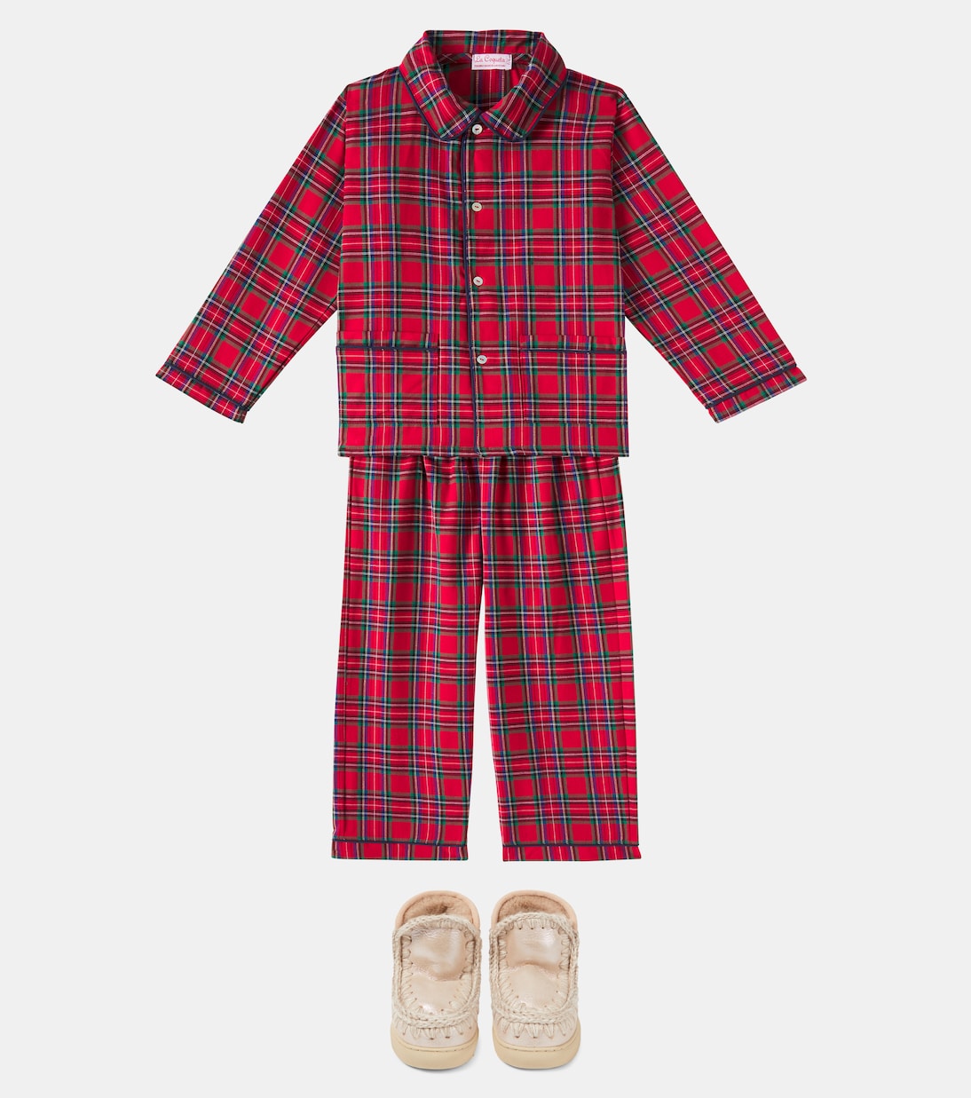 Pyjama Navidad aus Baumwolle | La Coqueta