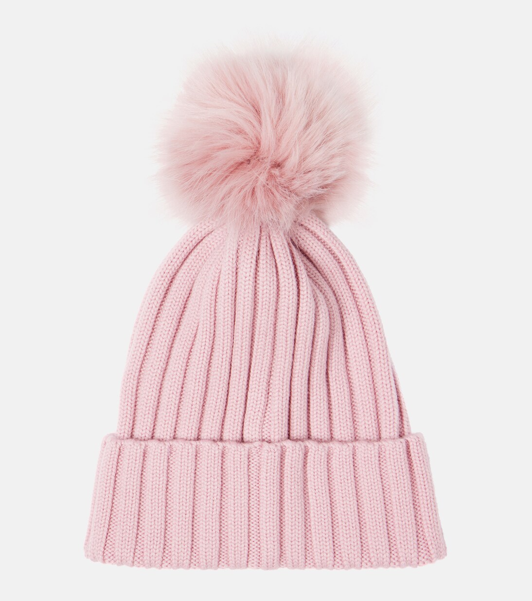 Cappello in lana lavorata a coste Moncler per stile giovane e moderno