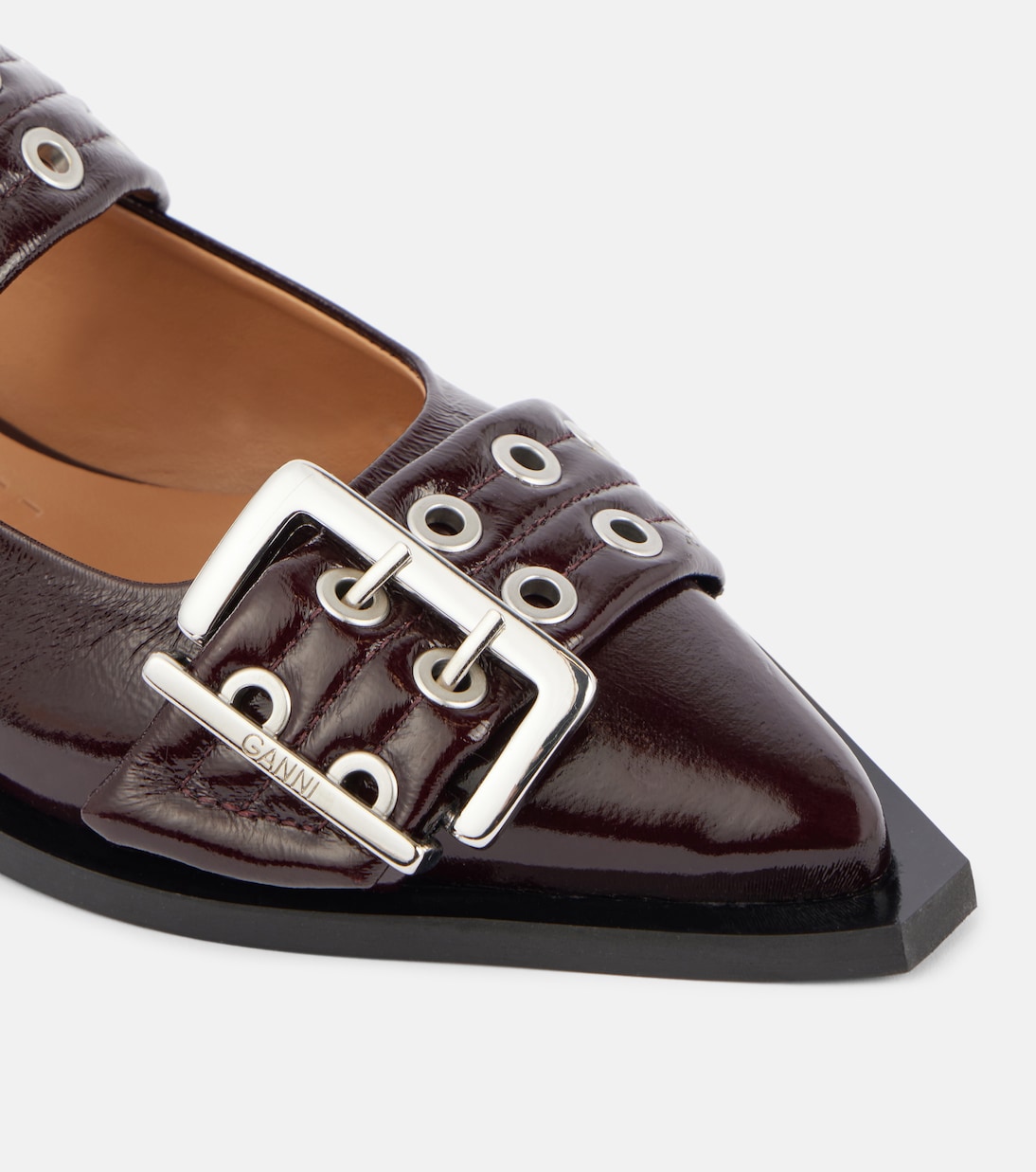 Slingback flats | Ganni