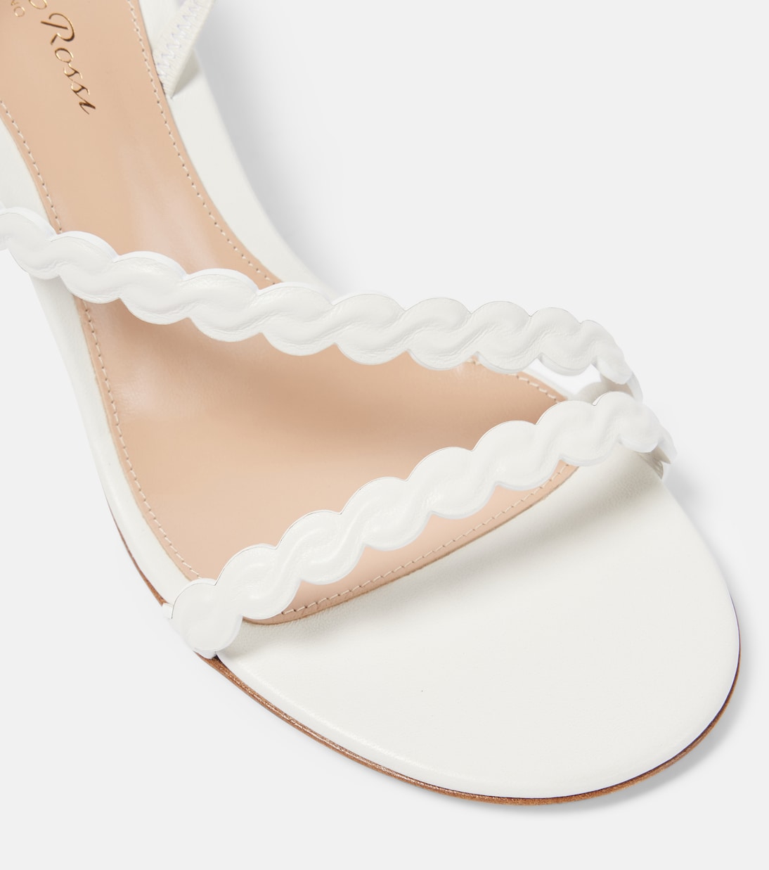 Sandali in pelle GIANVITO ROSSI stile moderno per giovani