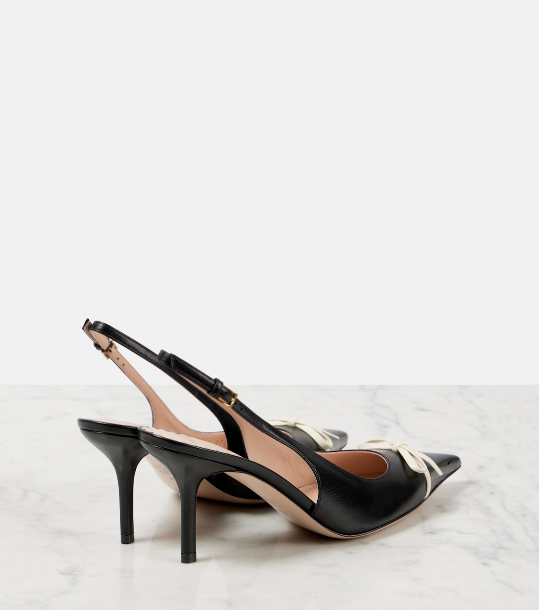 Escarpins slingback Bepointy 80 en cuir | Valentino Garavani