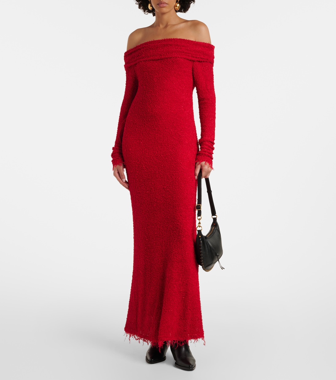 Abito lungo Ormany in jersey bouclé | Isabel Marant