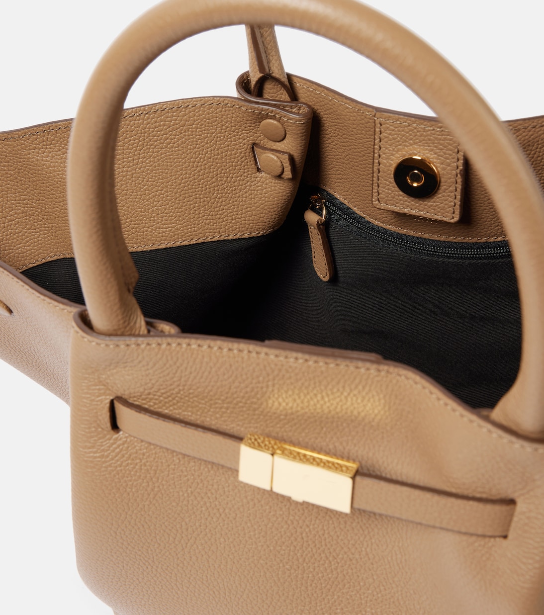 Midi New York leather shoulder bag | DeMellier