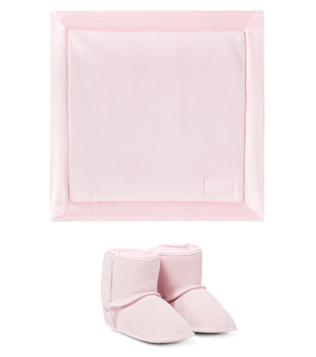 Bébé – Set bottes et couverture en cuir | UGG Kids