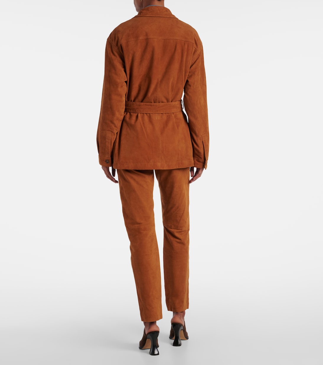 Viva Sahariana belted suede jacket | Blazé Milano