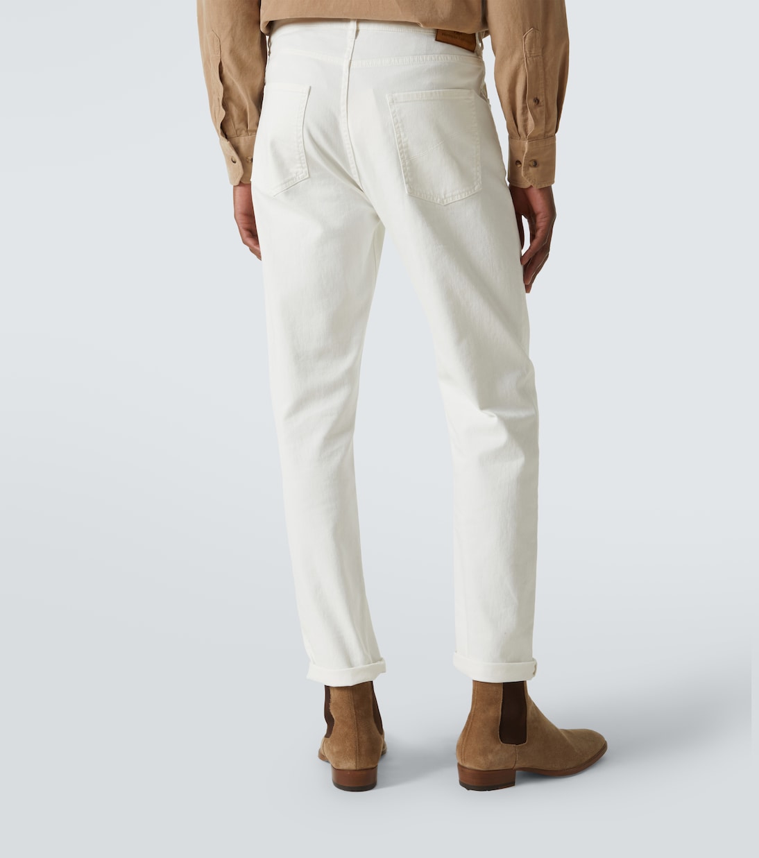 High-Rise Slim Jeans | Brunello Cucinelli