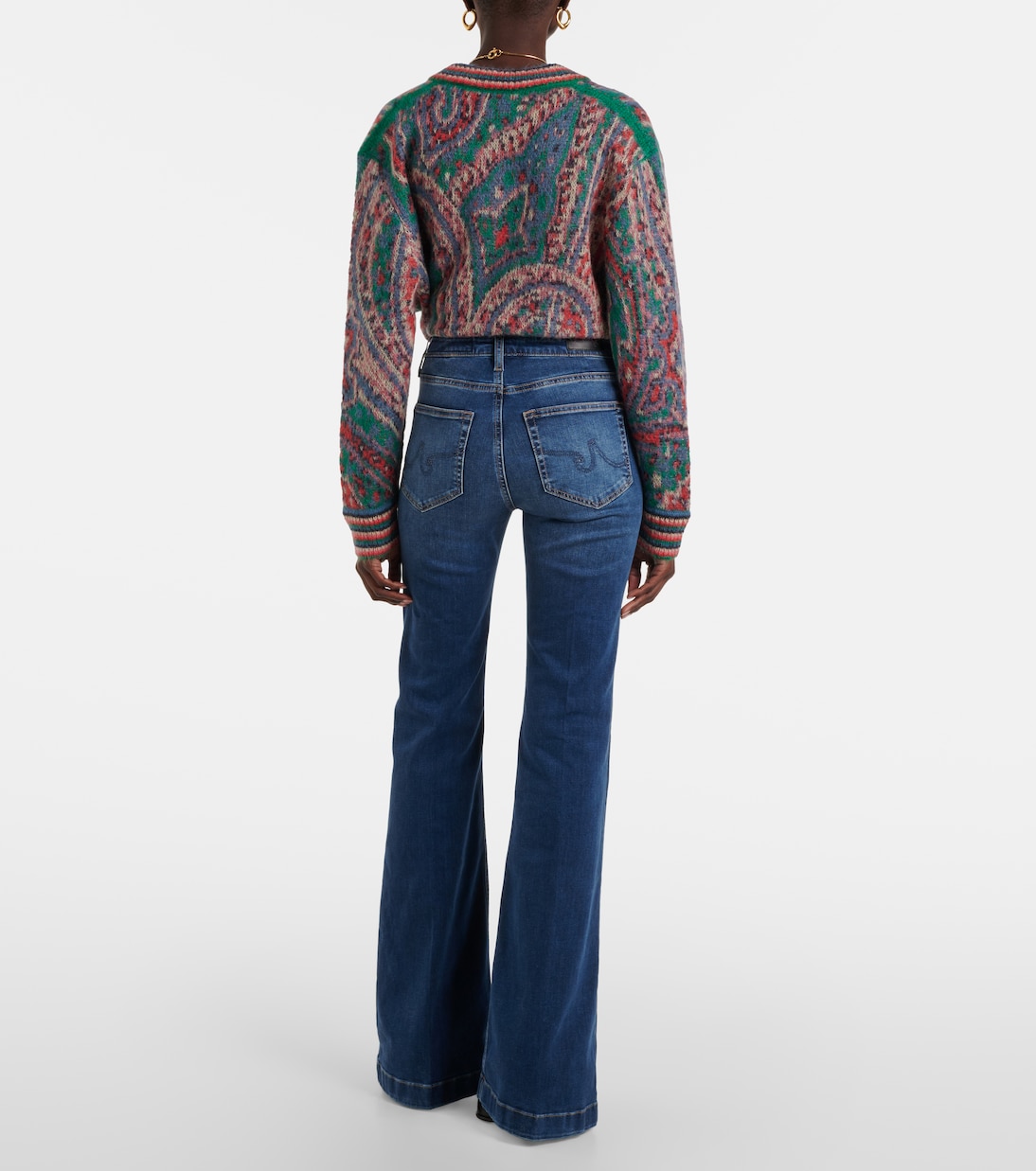 High-Rise Flared Jeans Tropea | AG Jeans
