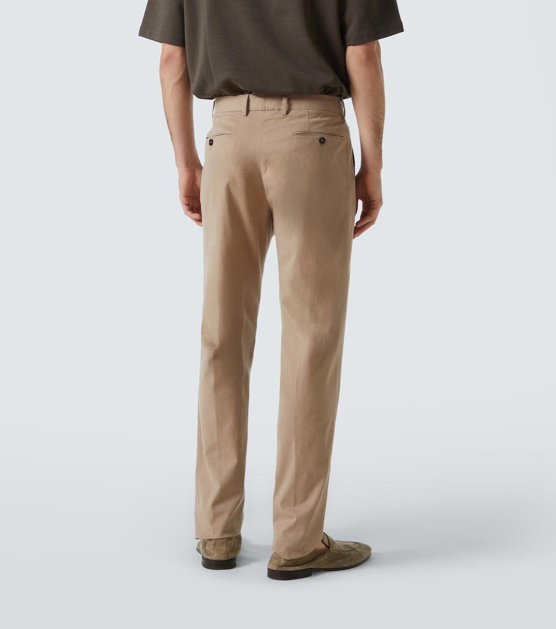 Pantalones slim en mezcla de algodón | Zegna