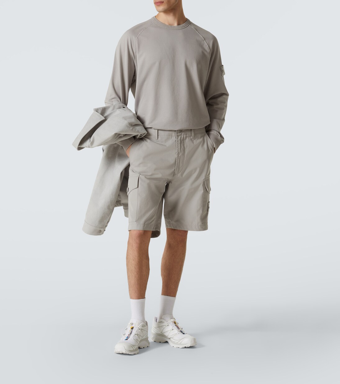 Sudadera Ghost de mezcla de algodón | Stone Island