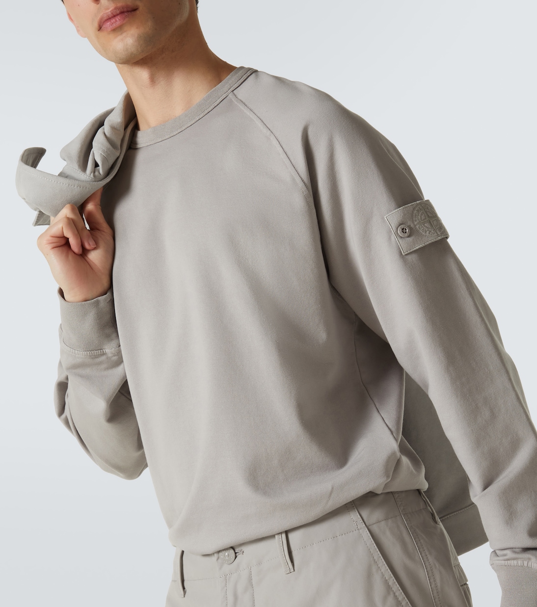 Sudadera Ghost de mezcla de algodón | Stone Island