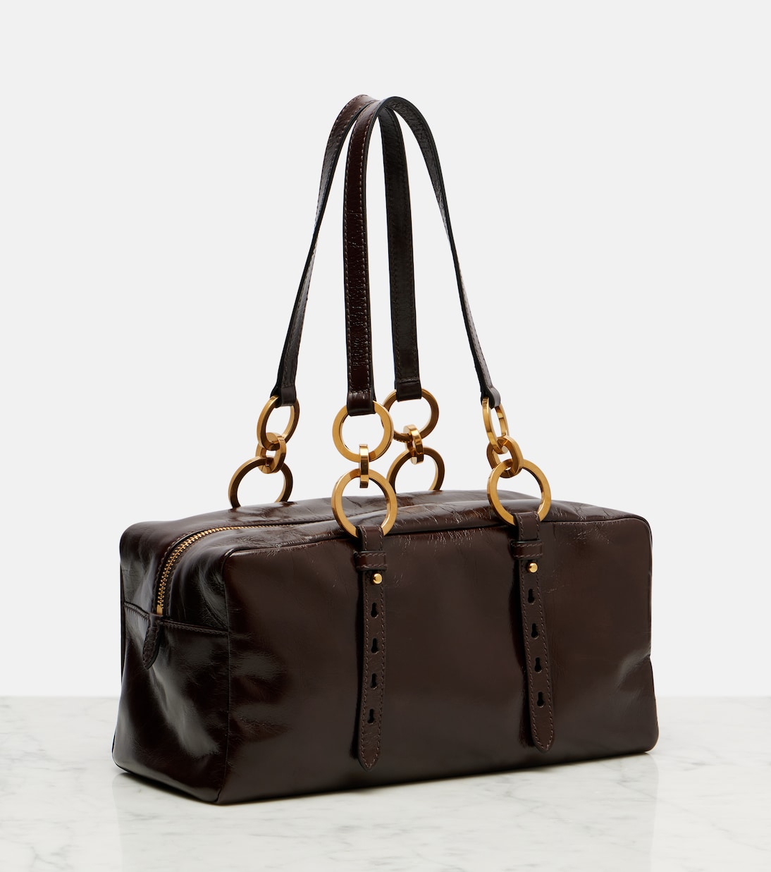 Prada Dangle Medium leather shoulder bag | Prada
