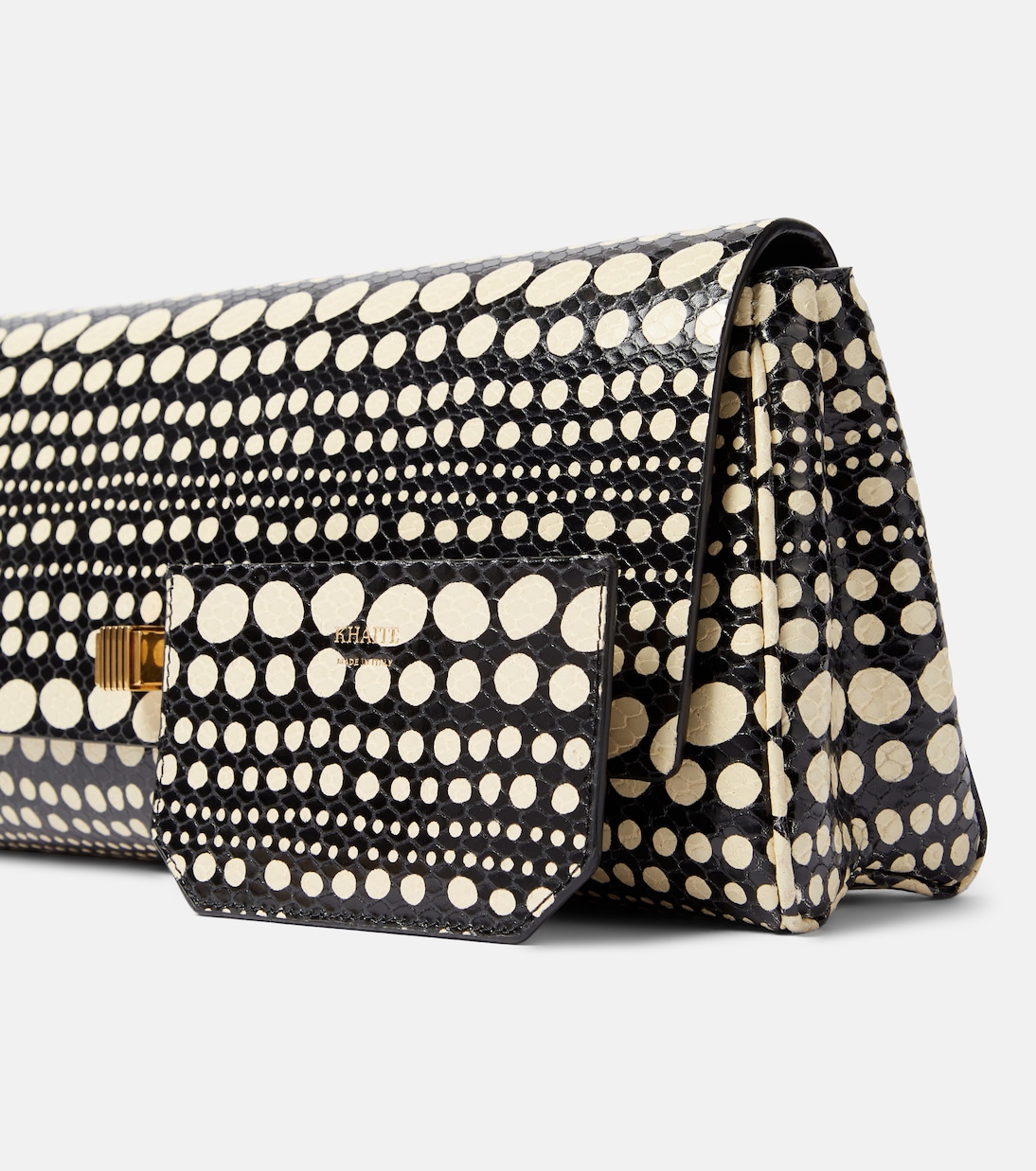 Pochette Audrey en cuir embossé | Khaite