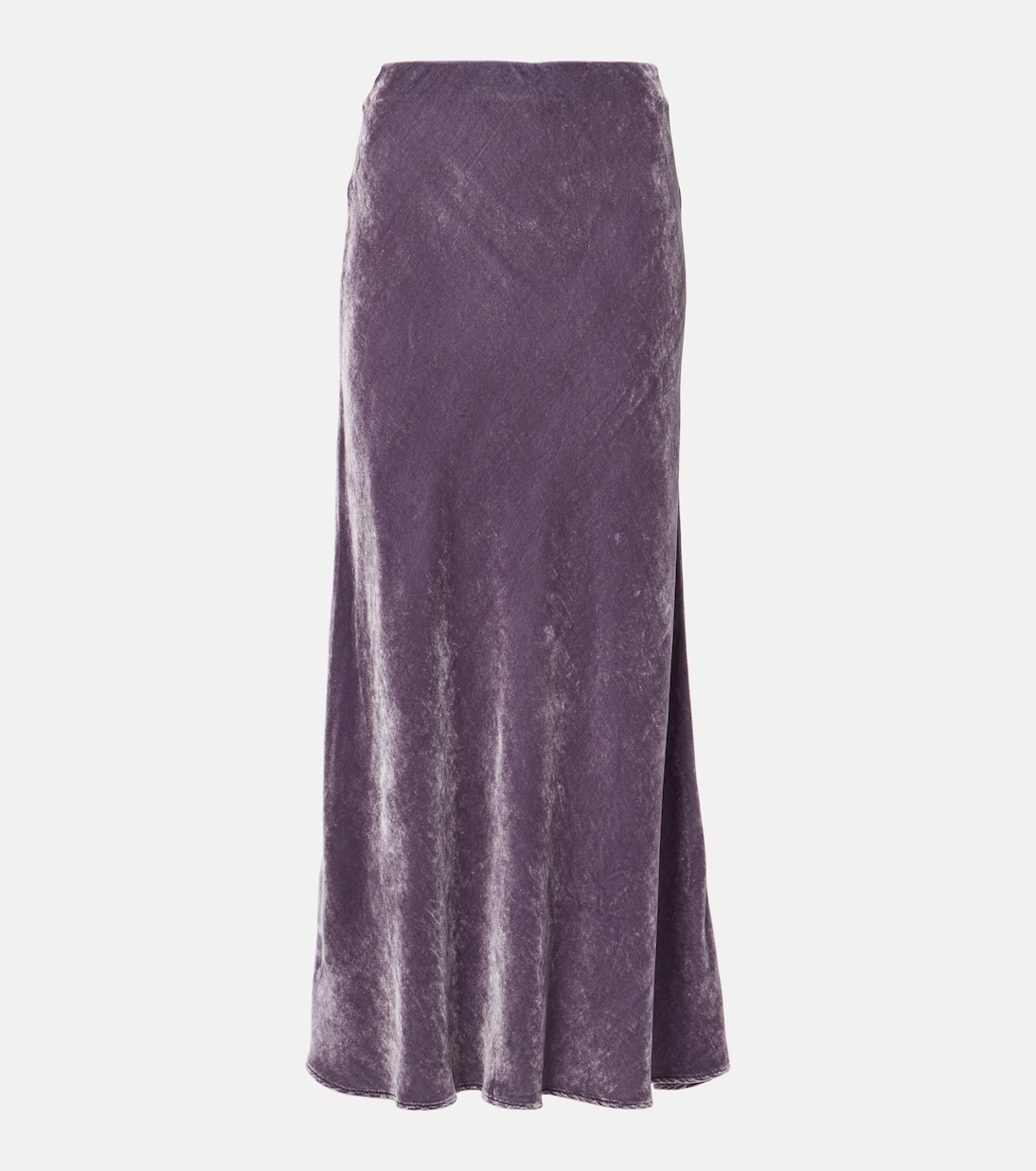 Jupe longue Eza en velours | Velvet