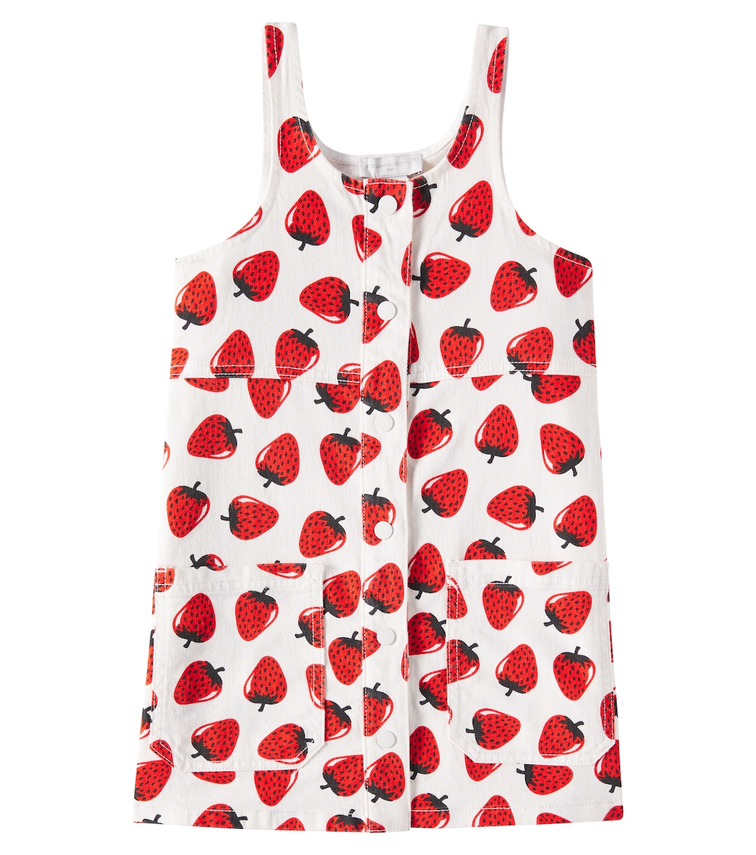 Bedrucktes Kleid aus Baumwolle | Stella McCartney Kids