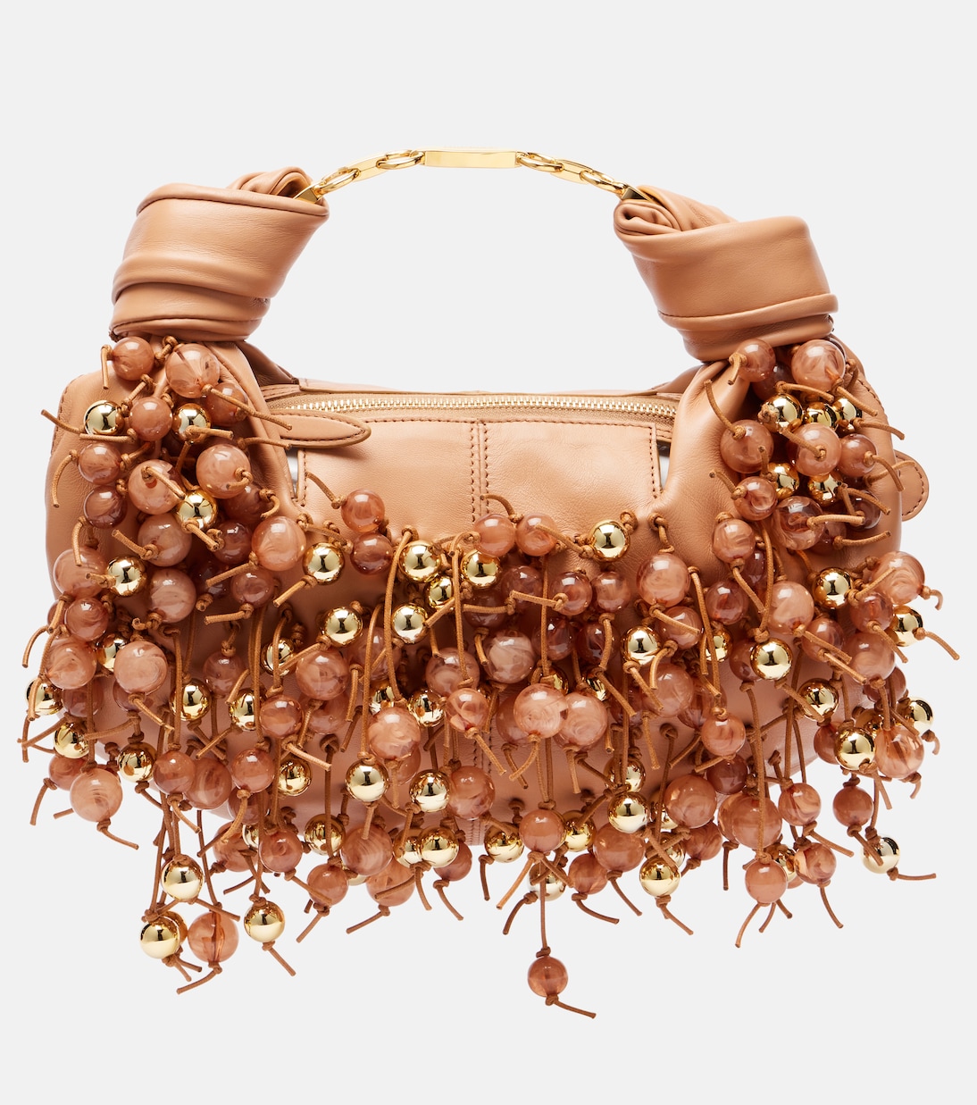 Verzierte Schultertasche Foam aus Leder | Zimmermann